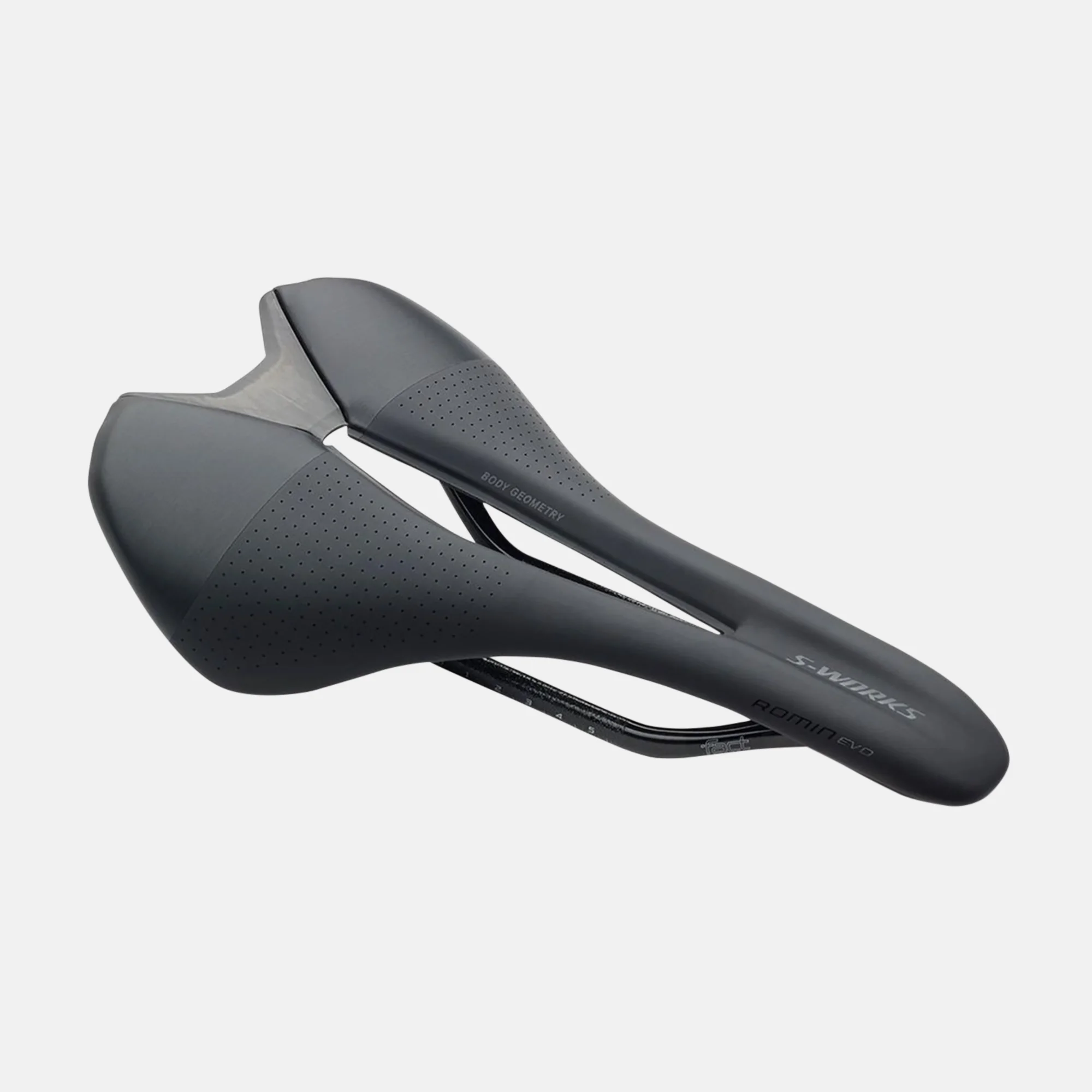 Седло SW ROMIN EVO CARBON SADDLE BLK, фото 1