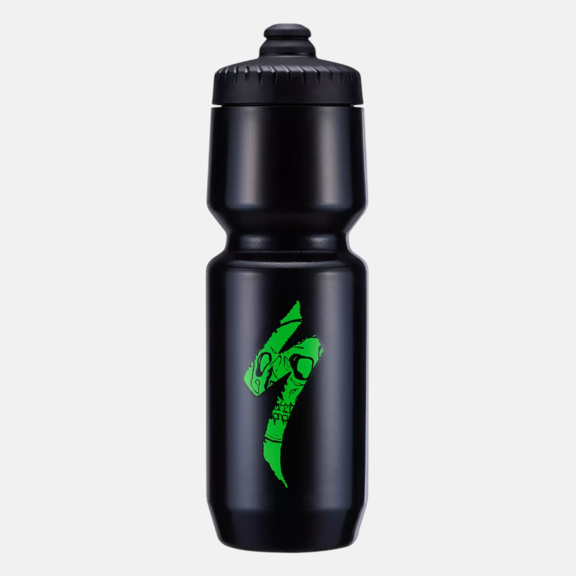 Фляга велосипедная PURIST MFLO 2.0 BTL SKULL GRN 26 OZ, фото 1