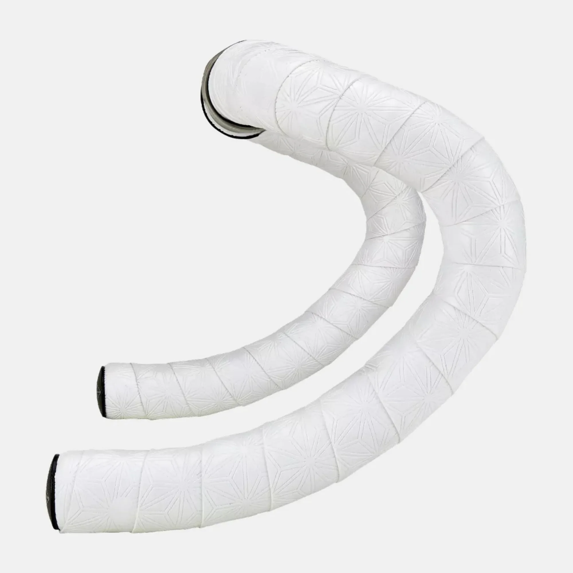 Обмотка на руль SUPER STICKY KUSH TAPE CLASSIC WHT/ANO BLK PLUGS, фото 1