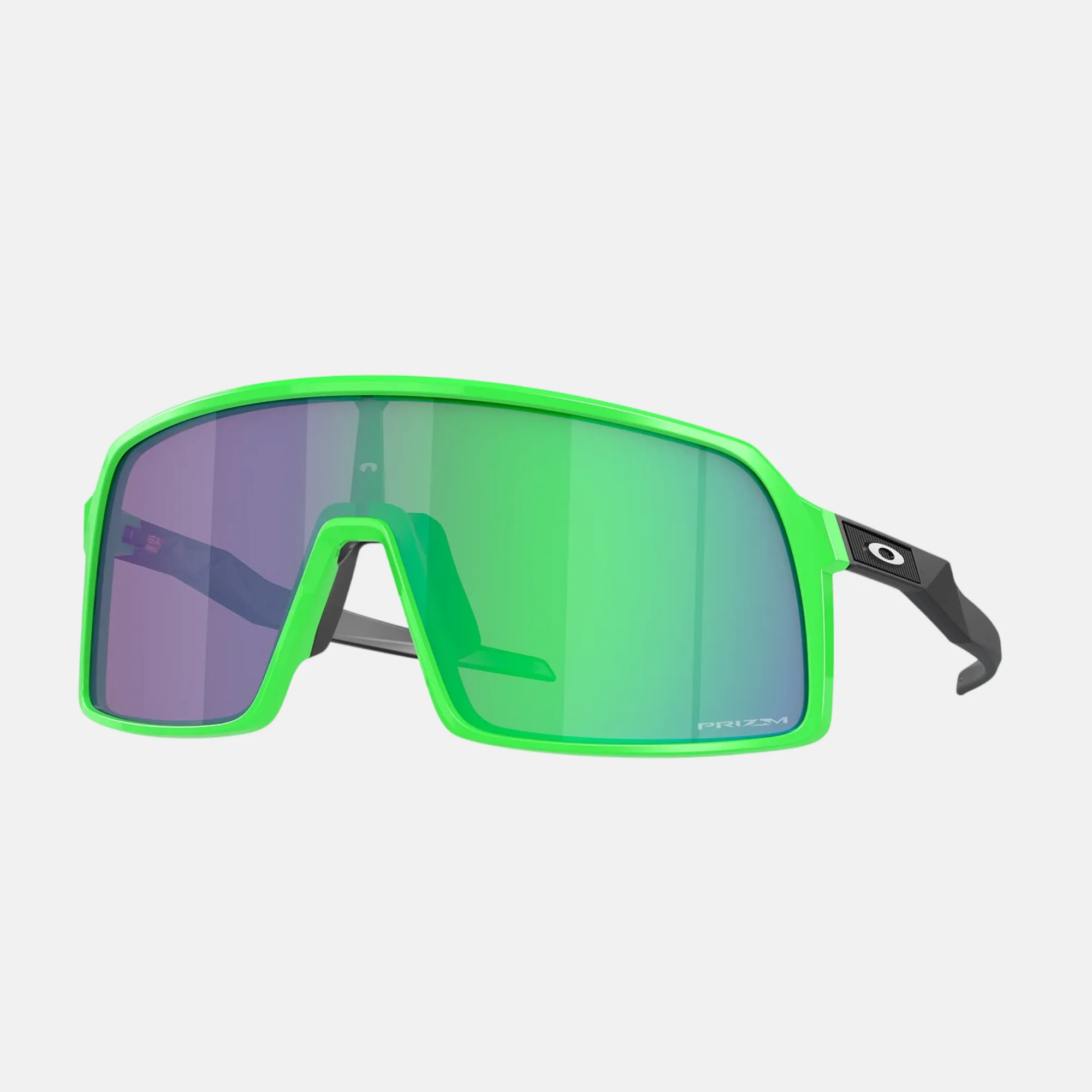 Очки INJECTED MAN SUNGLASS Sutro 80s Green/MttBlk w/Prizm Jade, фото 1