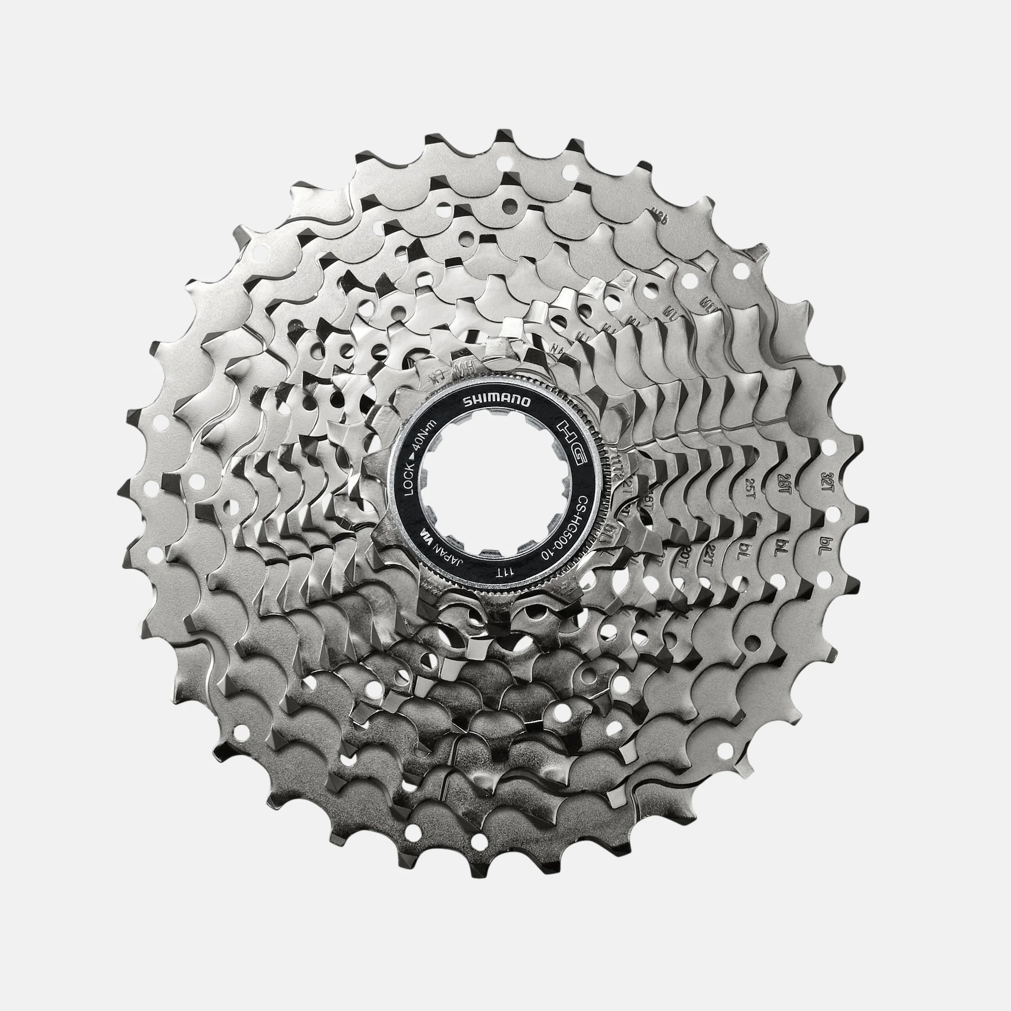 Кассета Shimano Cassette 10 Speed 11-32T CS-HG500 Tiagra, фото 1