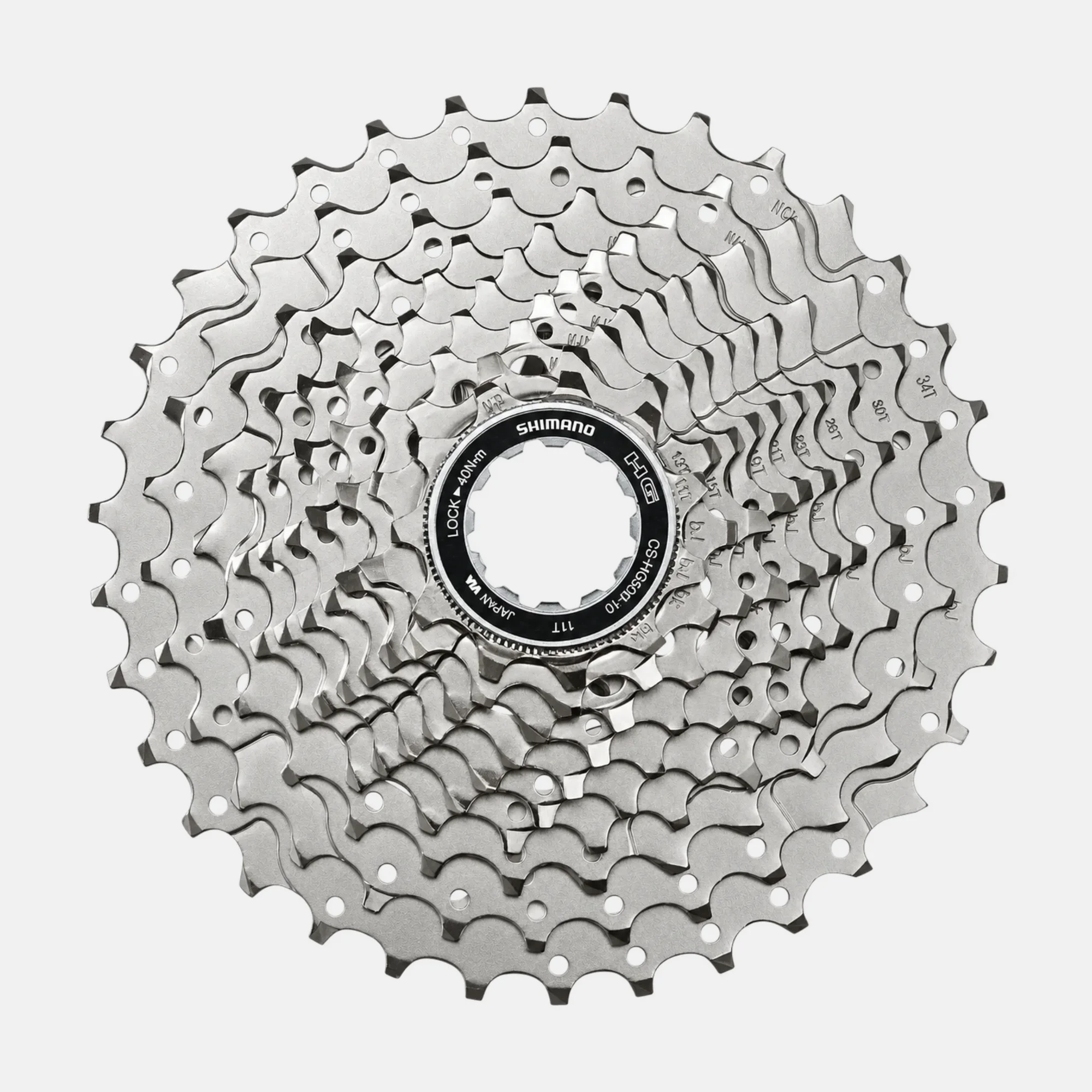 Кассета Shimano Cassette 10 Speed 11-34T CS-HG500 Tiagra, фото 1