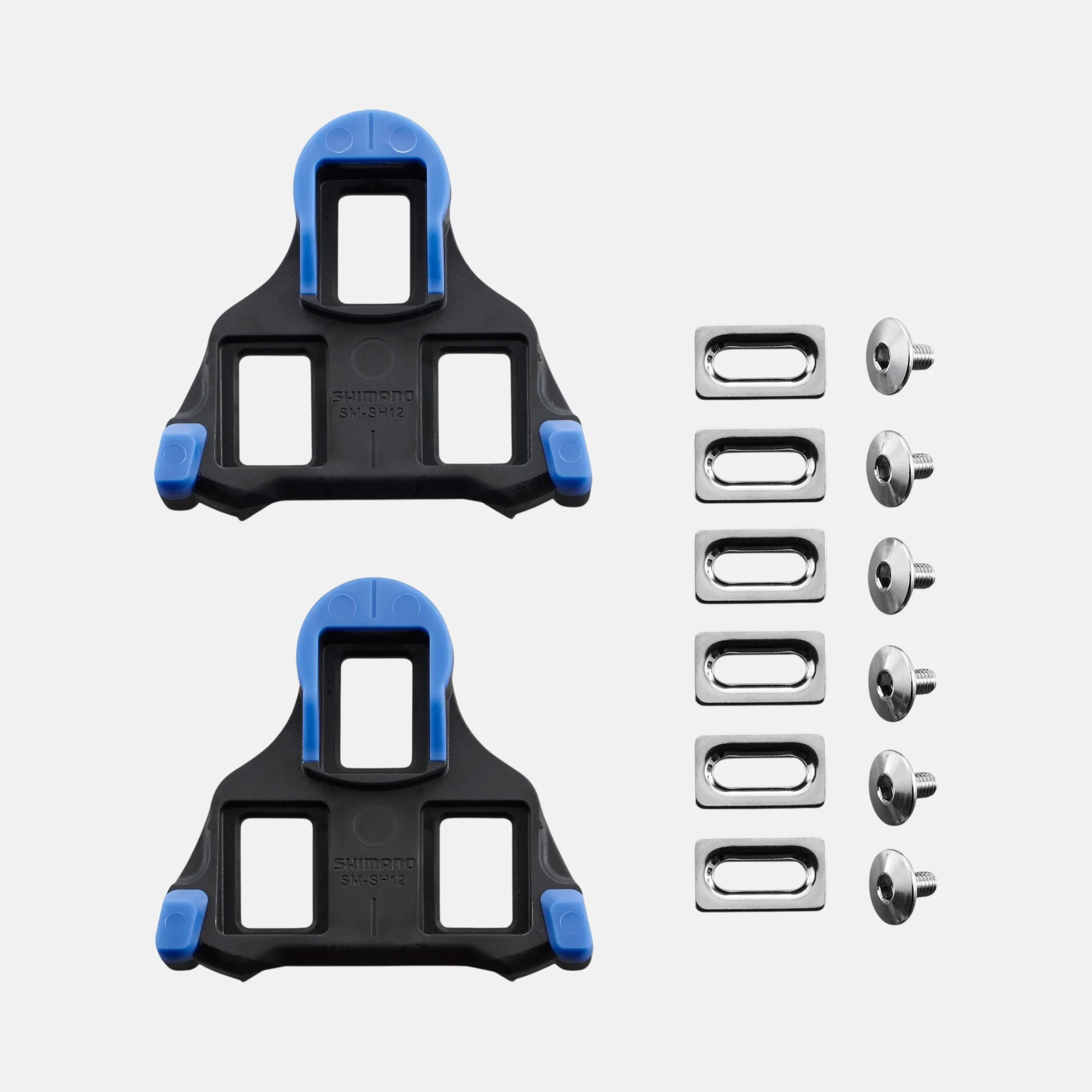 Шипы для педалей Shimano Shoe Cleats SPD-SL SM-SH12 Road Blue 2 Degrees Clearance, фото 1